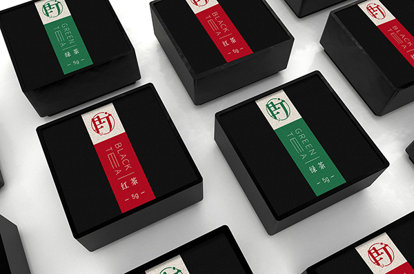 将书法和吉祥汉字运用到广州茶叶包装设计中