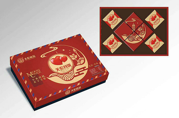 广州月饼包装盒定制简约风格赏析