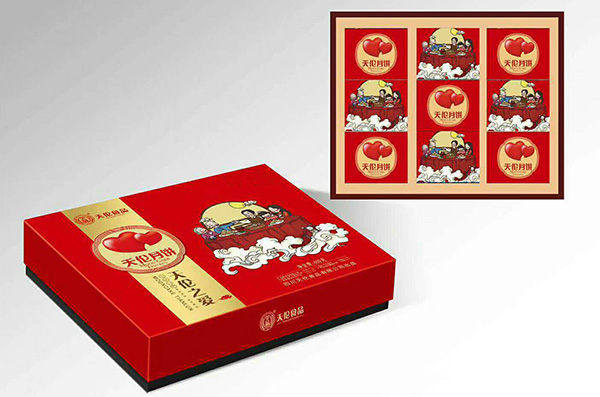 广州月饼包装盒定制简约风格赏析