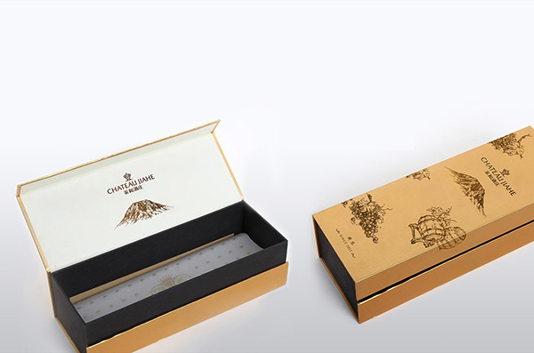 葡萄酒手提袋包装设计中融合飞天艺术元素