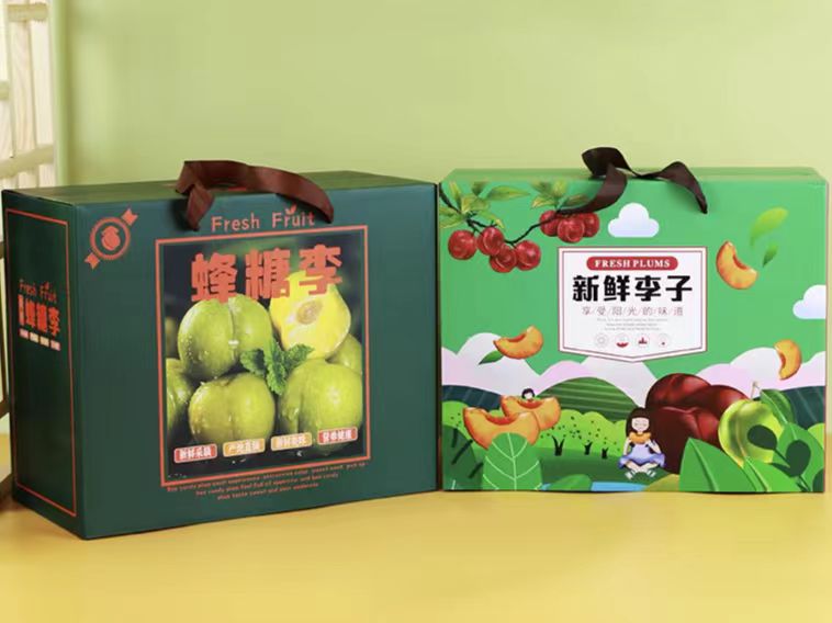 广州水果包装订制厂家：精品李子水果包装盒带来的惊喜与潮流（一）