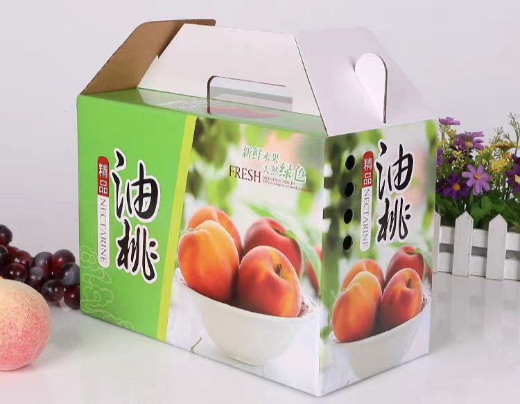 广州水果包装生产厂家：水蜜桃包装盒设计的元素及要点（二）